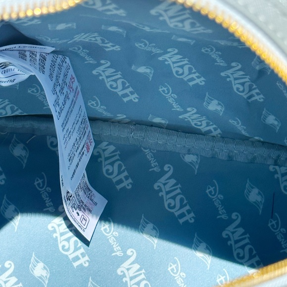 Disney Cruise Line WISH inaugural Loungefly backpack Cinderella Blue NWT main image 8